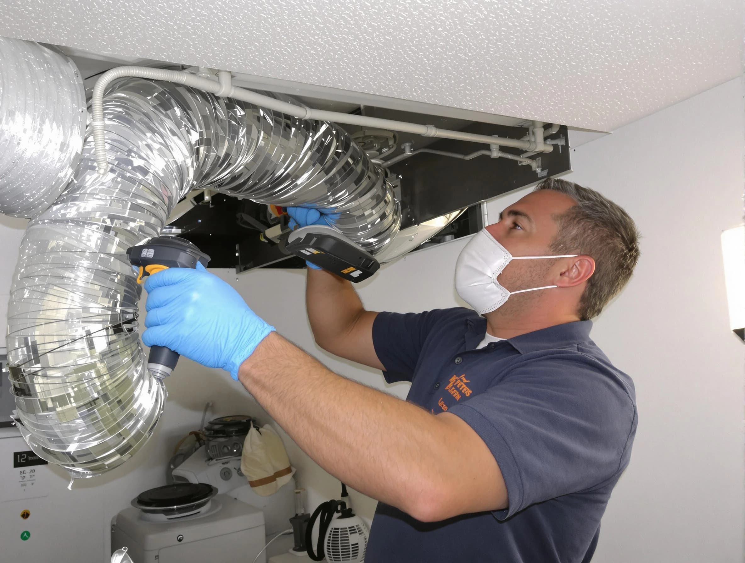 Jasper Dryer Vent Cleaning professional performing thorough residential dryer vent cleaning in Jasper