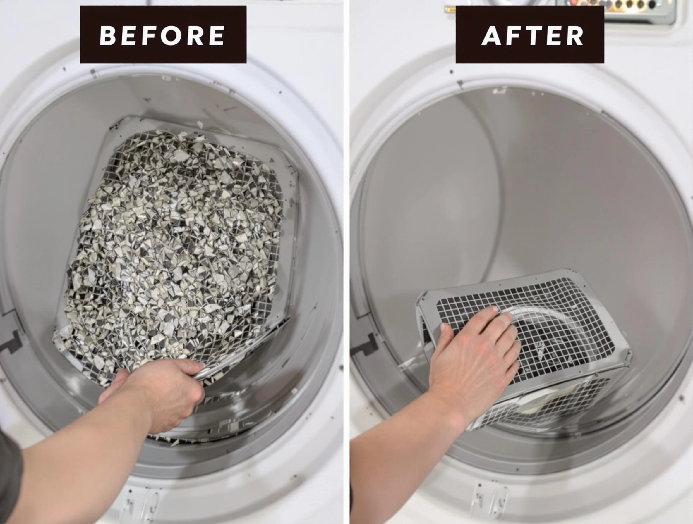 Professional lint trap cleaning by Jasper Dryer Vent Cleaning in Jasper