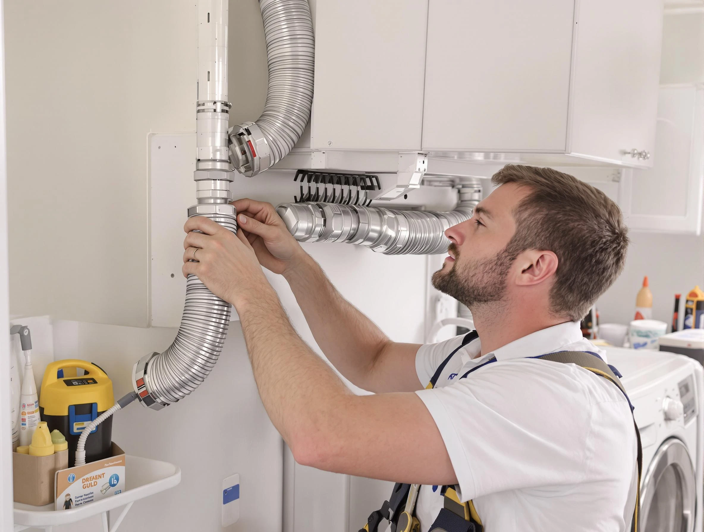Professional dryer vent repair and installation by Jasper Dryer Vent Cleaning in Jasper