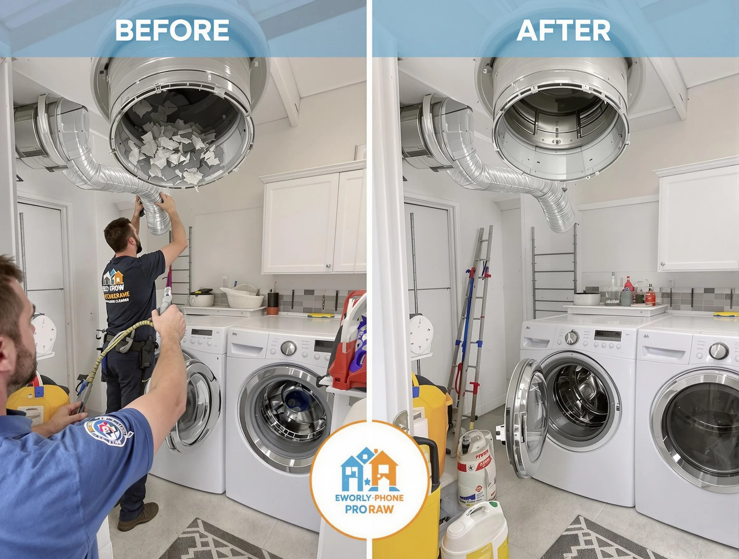 Residential dryer vent cleaning by Jasper Dryer Vent Cleaning in Jasper